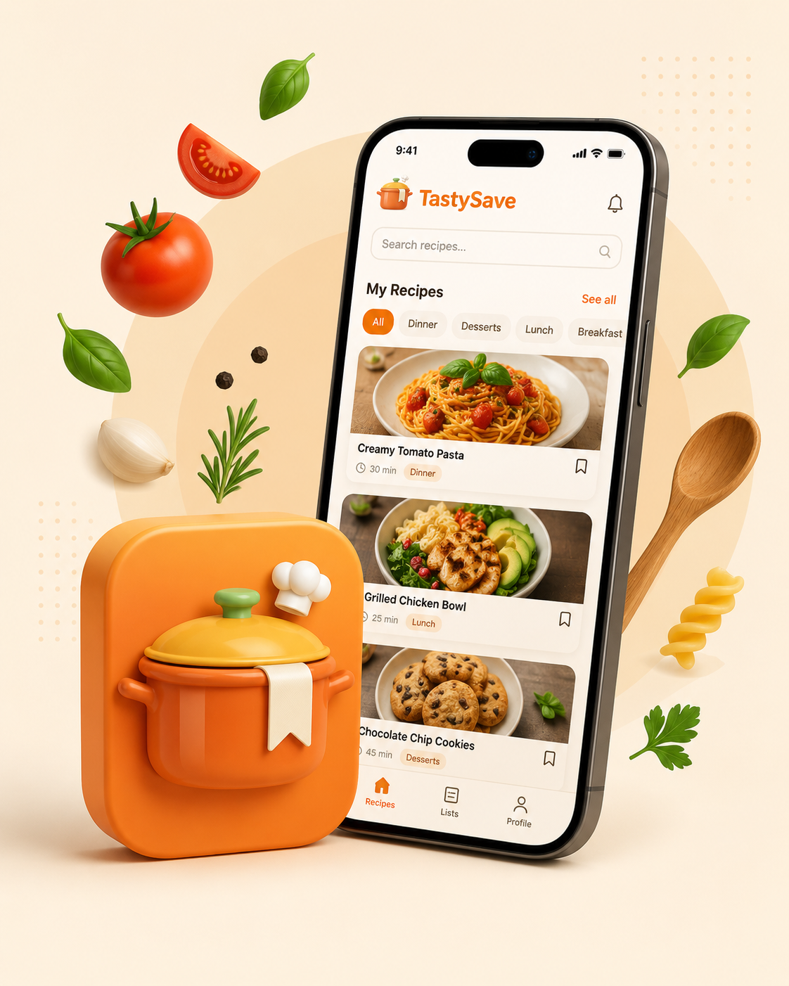 TastySave app preview